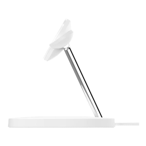 Station De Chargement Sans Fil 3 En 1 Avec Magsafe 15 W Belkin – Blanc (WIZ017VFWH) Station De Chargement Sans Fil 3 En 1 Avec Magsafe 15 W Belkin – Blanc (WIZ017VFWH)